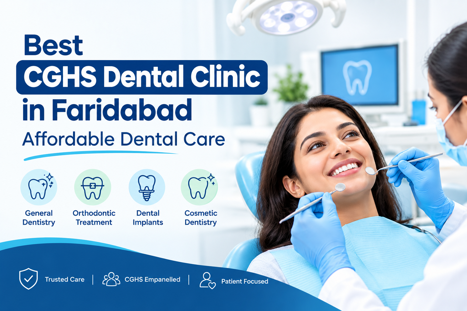 best cghs dental clinic in faridabad