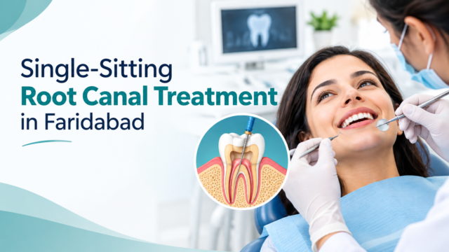 Single-Sitting Root Canal Treatment in Faridabad